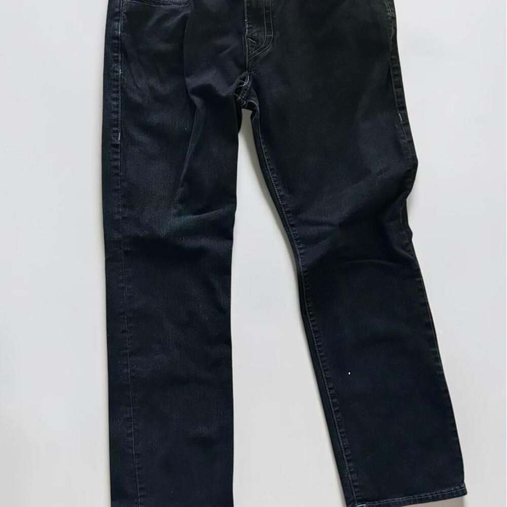 True Religion Ricky Straight Leg Black Jeans